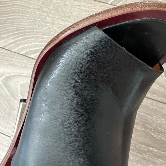 Celine Slingback Black Heels by Pheobe Philo - Picture 9 of 10